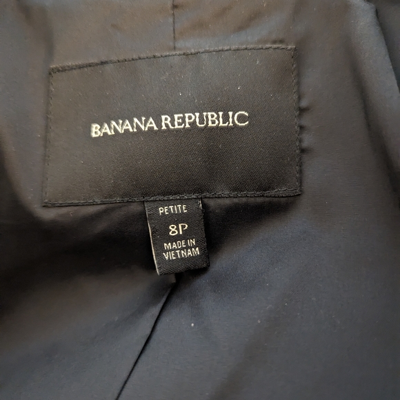 Banana Republic Petite Blazer Suit Jacket 8P - Picture 3 of 3